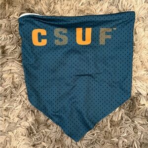 CSUF Teal & Gold Mesh Bandana